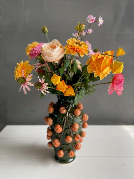 Kunstbloemen - Boeket L - Orange Summer - 80cm