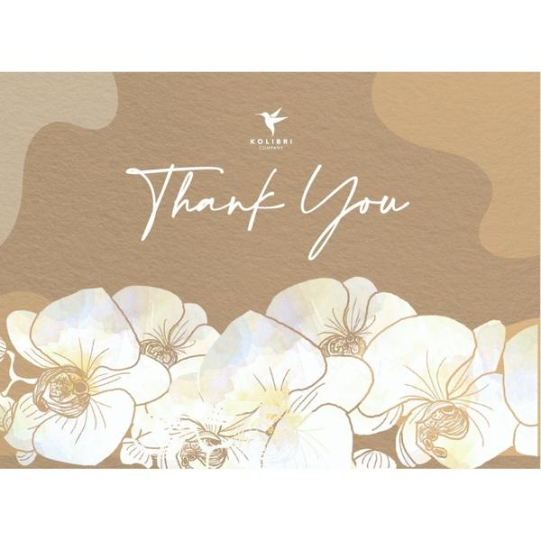 Kolibri Company - Ansichtkaart: Thank you