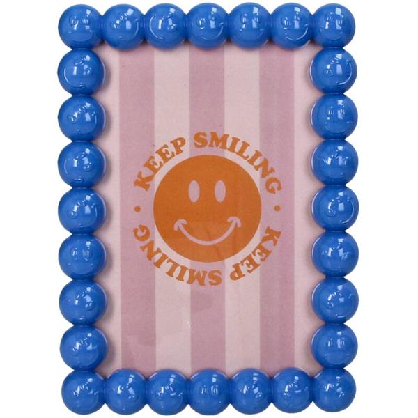 Fotolijst Smiley Polyresin Blauw 10x15cm