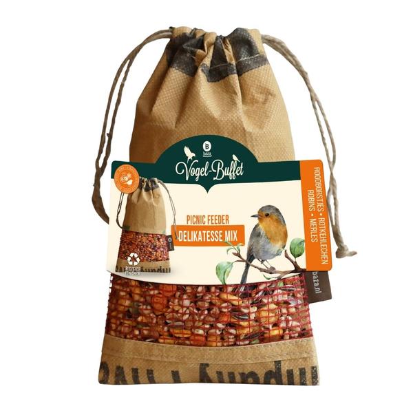 Bird-Buffet | Picknick voor buitenvogels | 300 gram - Roodboorstjes & Vinken - 123flora.nl