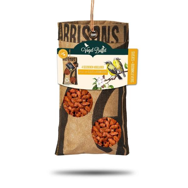 Bird-buffet | Rags feeder | 300 gram - Sijsjes & Boomklevers - 123flora.nl