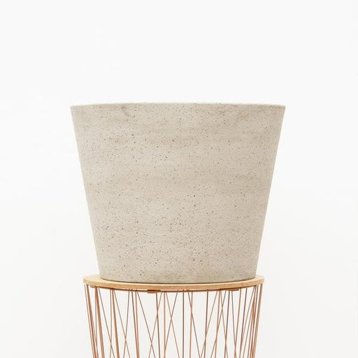 Bucket Beige Washed - L - 58x50 - 123flora.nl