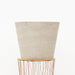 Bucket Beige Washed - M - 50x40 - 123flora.nl