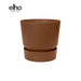 Pot elho Greenville Round bruin - D18 x H17 - 123flora.nl