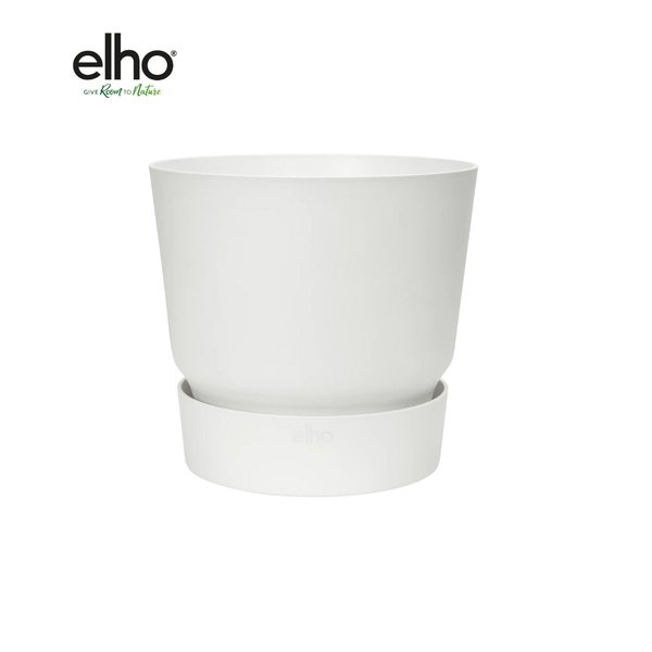 Pot elho Greenville Round wit - D18 x H17 - 123flora.nl