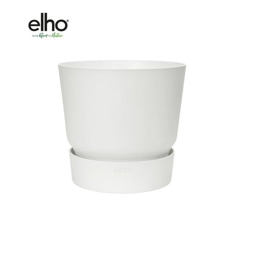 Pot elho Greenville Round wit - D30 x H28 - 123flora.nl