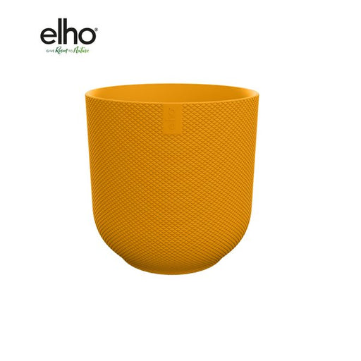 Pot elho Jazz Round amber yellow - D14 x H13 - 123flora.nl