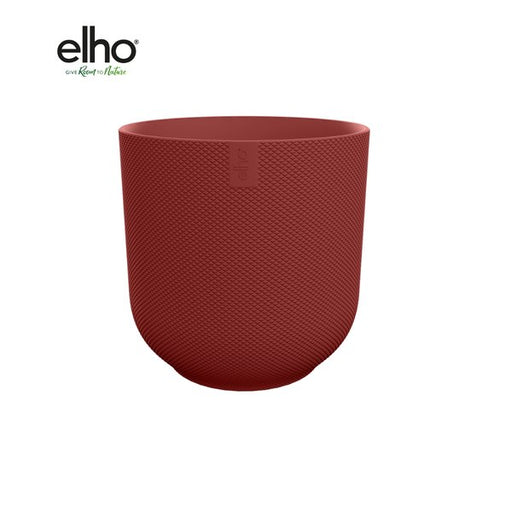 Pot elho Jazz Round tuscan red - D14 x H13 - 123flora.nl