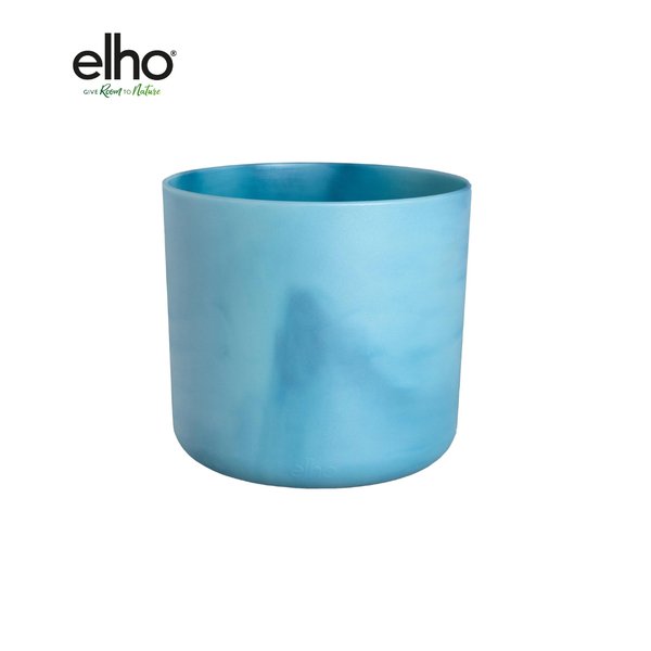 Pot Elho Ocean Round atlantic blue - D22 x H20 - 123flora.nl