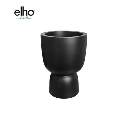 Pot elho Pure Coupe zwart - D35 x H49 - 123flora.nl