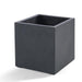 Pot Grigio Cube Antraciet - D40 x H40 - 123flora.nl