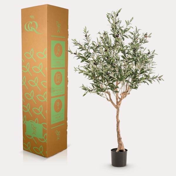 Kunst Olijfboom -  Olea europaea - Olijfboom - 140 cm