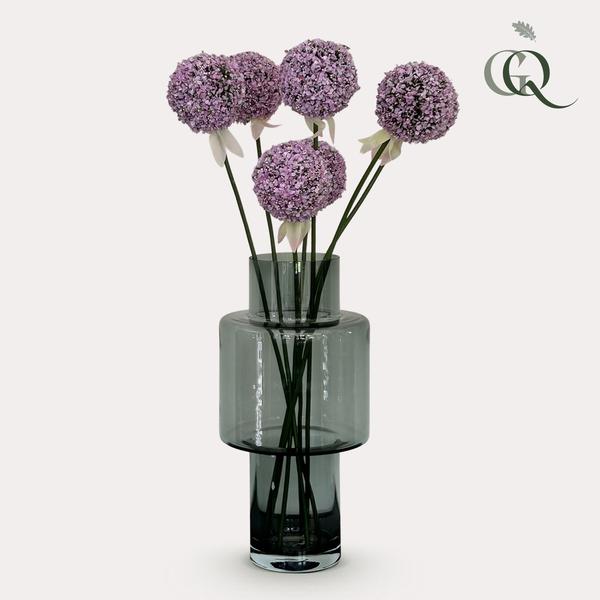 Kunstbloemen Solo - Purple - Allium Flower - x 7 - 70 cm